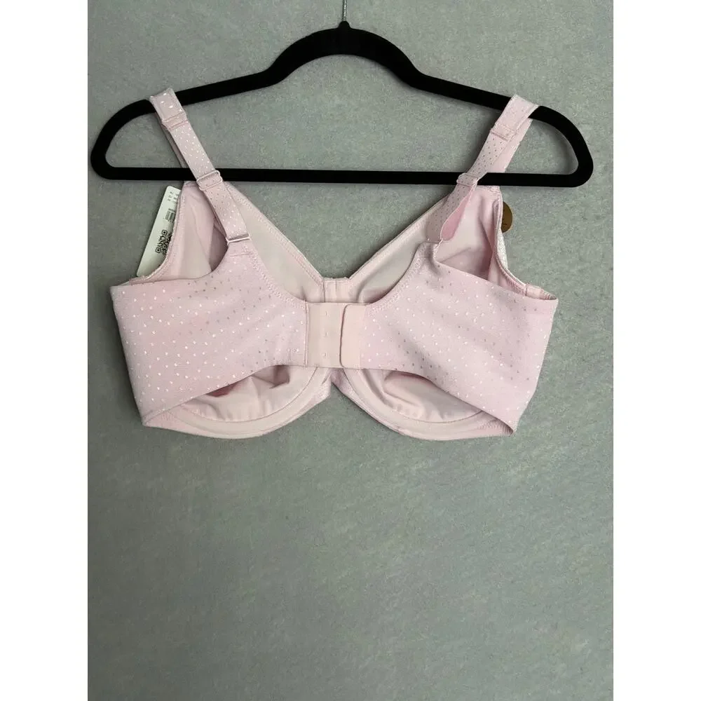 Wacoal Back Smoothing Bra Underwire Light Pink Women's 36J NEW